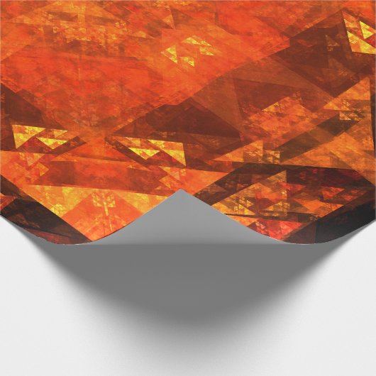 Abstrakte Kunst segnen Geschenkpapier (Ecke)