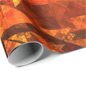 Abstrakte Kunst segnen Geschenkpapier (Rolleneckpunkt)