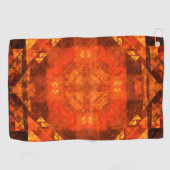 Abstrakte Kunst segnen Golfhandtuch (Horizontal)