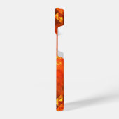 Abstrakte Kunst segnen iPhone Hülle (Linke Seite)