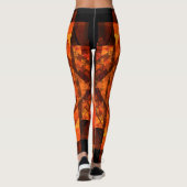 Abstrakte Kunst segnen Leggings (Rückseite)