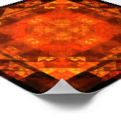 Abstrakte Kunst segnen Poster (Ecke)