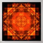 Abstrakte Kunst segnen Poster (Vorne)