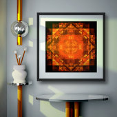 Abstrakte Kunst segnen Poster