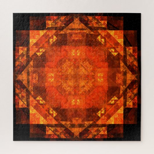 Abstrakte Kunst segnen Puzzle (Vertikal)
