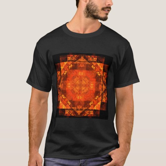 Abstrakte Kunst segnen T-Shirt (Vorderseite)