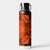 Abstrakte Kunst segnen Trinkflasche (Rückseite)