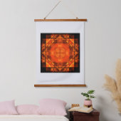 Abstrakte Kunst segnen Wandteppich Mit Holzrahmen (Schlafzimmer)