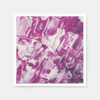 Abstrakte Kunst Serviette