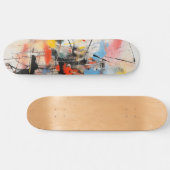 Abstrakte Kunst Skateboard (Horizontal)
