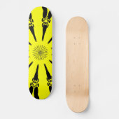 ABSTRAKTE KUNST SKATEBOARD (Vorderseite)