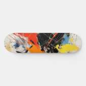 Abstrakte Kunst Skateboard (Horizontal)