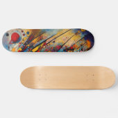 Abstrakte Kunst Skateboard (Horizontal)