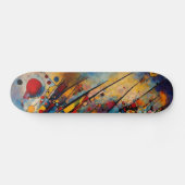 Abstrakte Kunst Skateboard (Horizontal)
