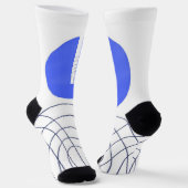abstrakte Kunst Socken (Gewinkelt)