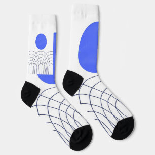 abstrakte Kunst Socken