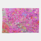 Abstrakte Kunst: Sommerträume Geschirrtuch (Horizontal)