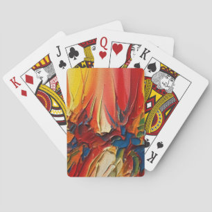 Abstrakte Kunst Spielkarten