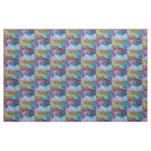 abstrakte Kunst Stoff (Fat Quarter (45,7 x 55,9 cm))