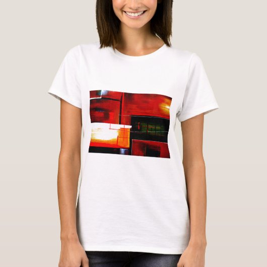 Abstrakte Kunst T-Shirt (Vorderseite)