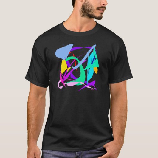 Abstrakte Kunst T-Shirt (Vorderseite)