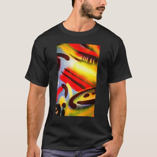 Abstrakte Kunst T-Shirt (Vorderseite)
