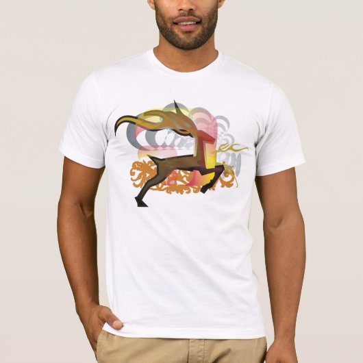Abstrakte Kunst T-Shirt (Vorderseite)