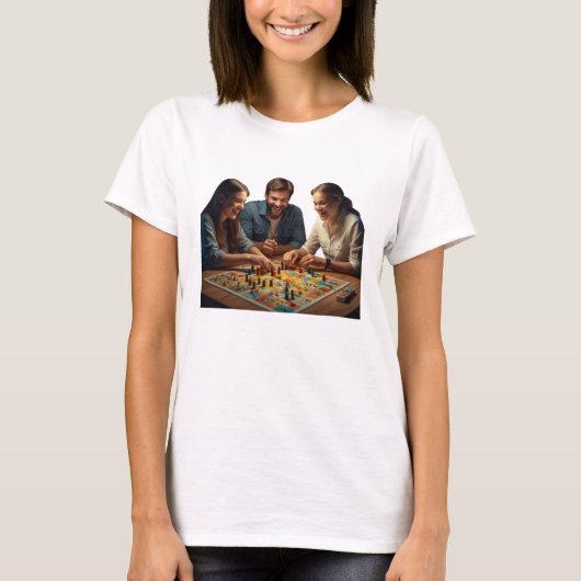 Abstrakte Kunst T-Shirt (Vorderseite)