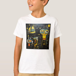 Abstrakte Kunst-T-Shirt T-Shirt