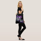 Abstrakte Kunst Tasche (Am Model)