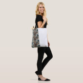 Abstrakte Kunst Tasche (Am Model)