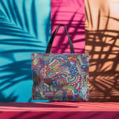 Abstrakte Kunst Tasche