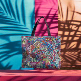 Abstrakte Kunst Tasche