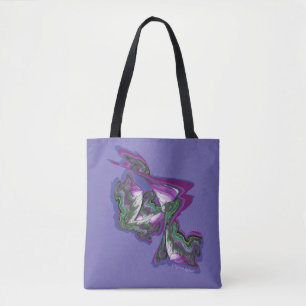 Abstrakte Kunst Tasche