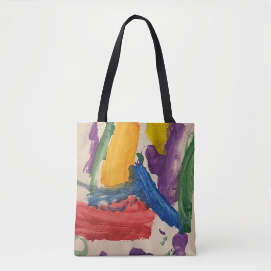 Abstrakte Kunst Tasche (Vorderseite)