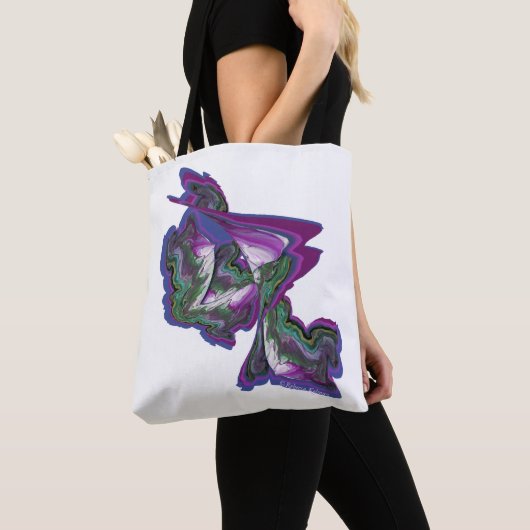 Abstrakte Kunst Tasche (Von Nahem)