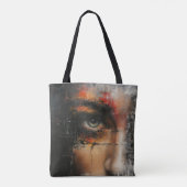 Abstrakte Kunst Tasche (Rückseite)
