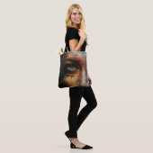 Abstrakte Kunst Tasche (Am Model)