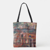 Abstrakte Kunst-Tasche Tasche (Rückseite)