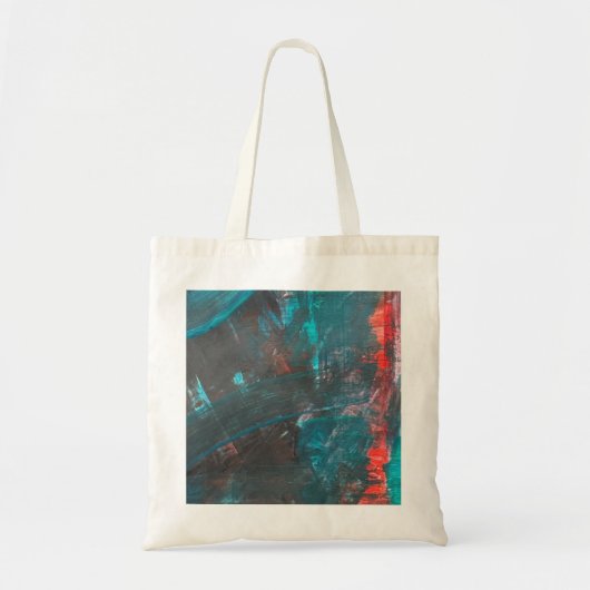 Abstrakte Kunst-Tasche Tragetasche (Vorne)