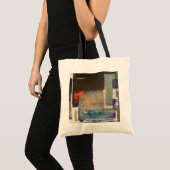 Abstrakte Kunst-Tasche Tragetasche (Vorderseite (Produkt))