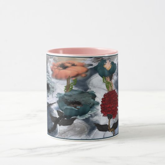 Abstrakte Kunst Tasse (Zentrum)