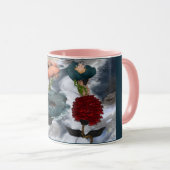 Abstrakte Kunst Tasse (VorderseiteRechts)