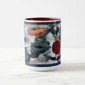 Abstrakte Kunst Tasse (Zentrum)