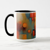 Abstrakte Kunst Tasse (Links)