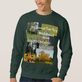 abstrakte Kunst Tausend Eichen Park Waldgebiet San Sweatshirt