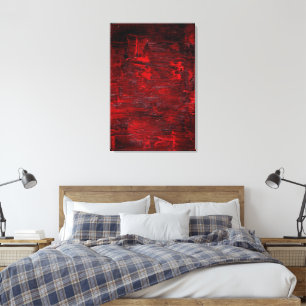 Abstrakte Kunst Thrum Leinwanddruck
