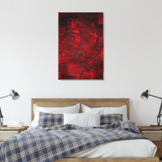 Abstrakte Kunst Thrum Leinwanddruck