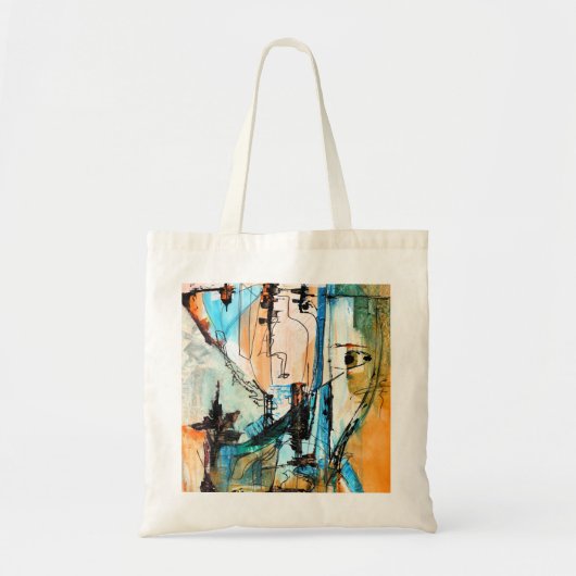 Abstrakte Kunst Tragetasche (Vorne)