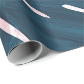 Abstrakte Kunst tropische Blätter Hintergrund. Hin Geschenkpapier (Rolleneckpunkt)